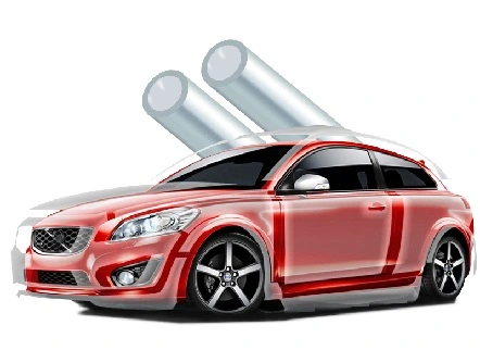 Pellicola protettiva trasparente per auto