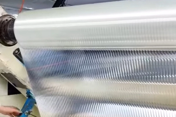 Pellicola per finestre in vetro scanalato decorativo a buccia e bastone 3D in vinile colorato per finestre