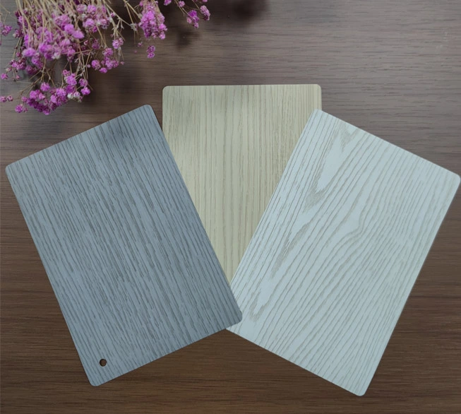 Pellicola per impiallacciatura di legno bionico in PVC